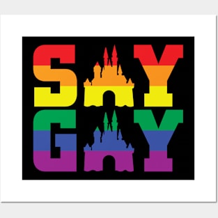Say Gay Castle Posters and Art